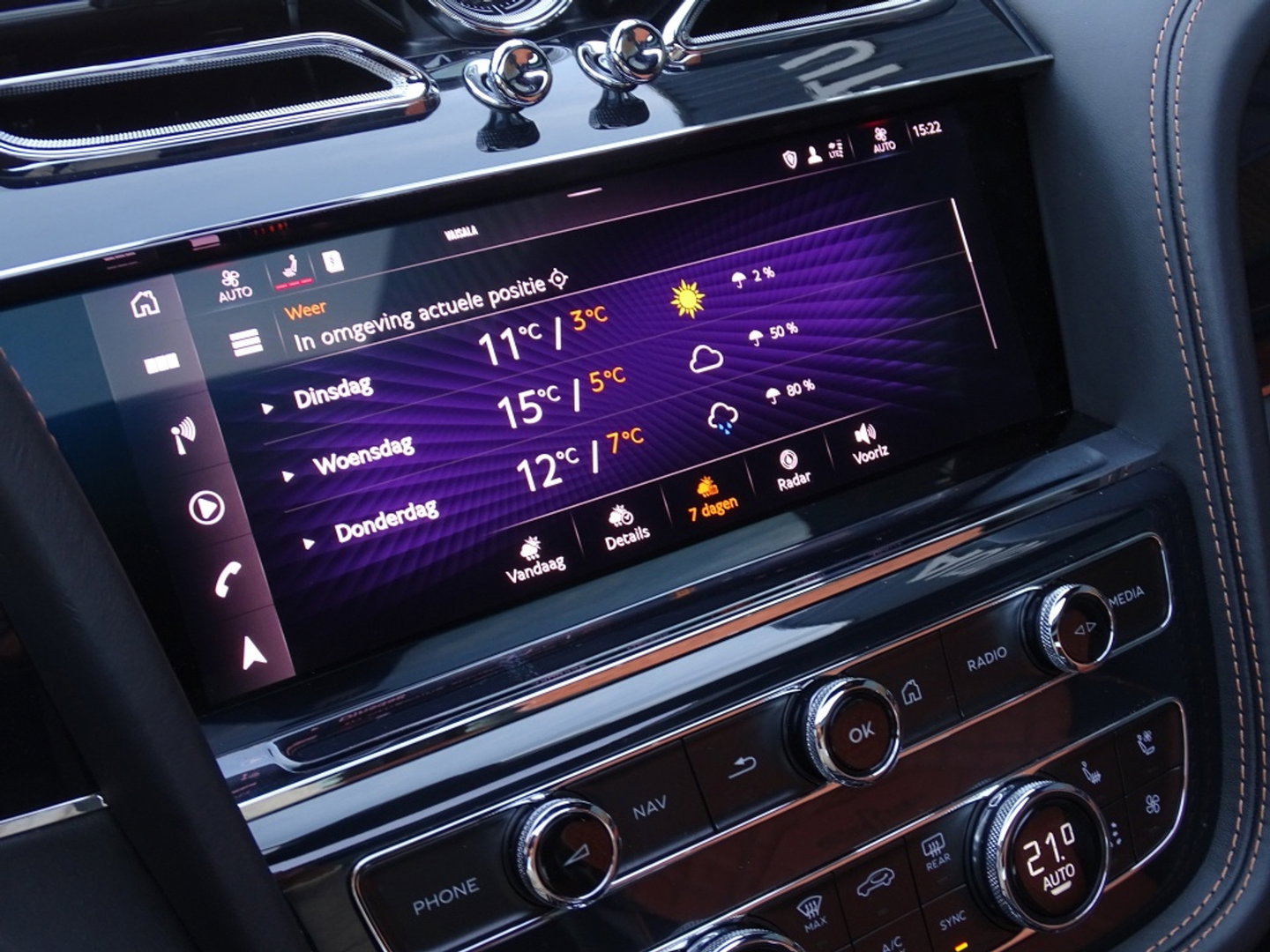 Bentley Bentayga 4.0 V8 550PK / Naim / 4-pers VIP / massage / black ed. / 360°