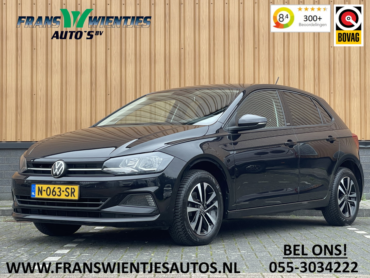 Volkswagen Polo 1.0 TSI Highline Business R | Cruise Control | Draadloze Apple Carplay/Android Auto | DAB | Stoelverwarming | Front Assist | Navigatie | Airconditioning |