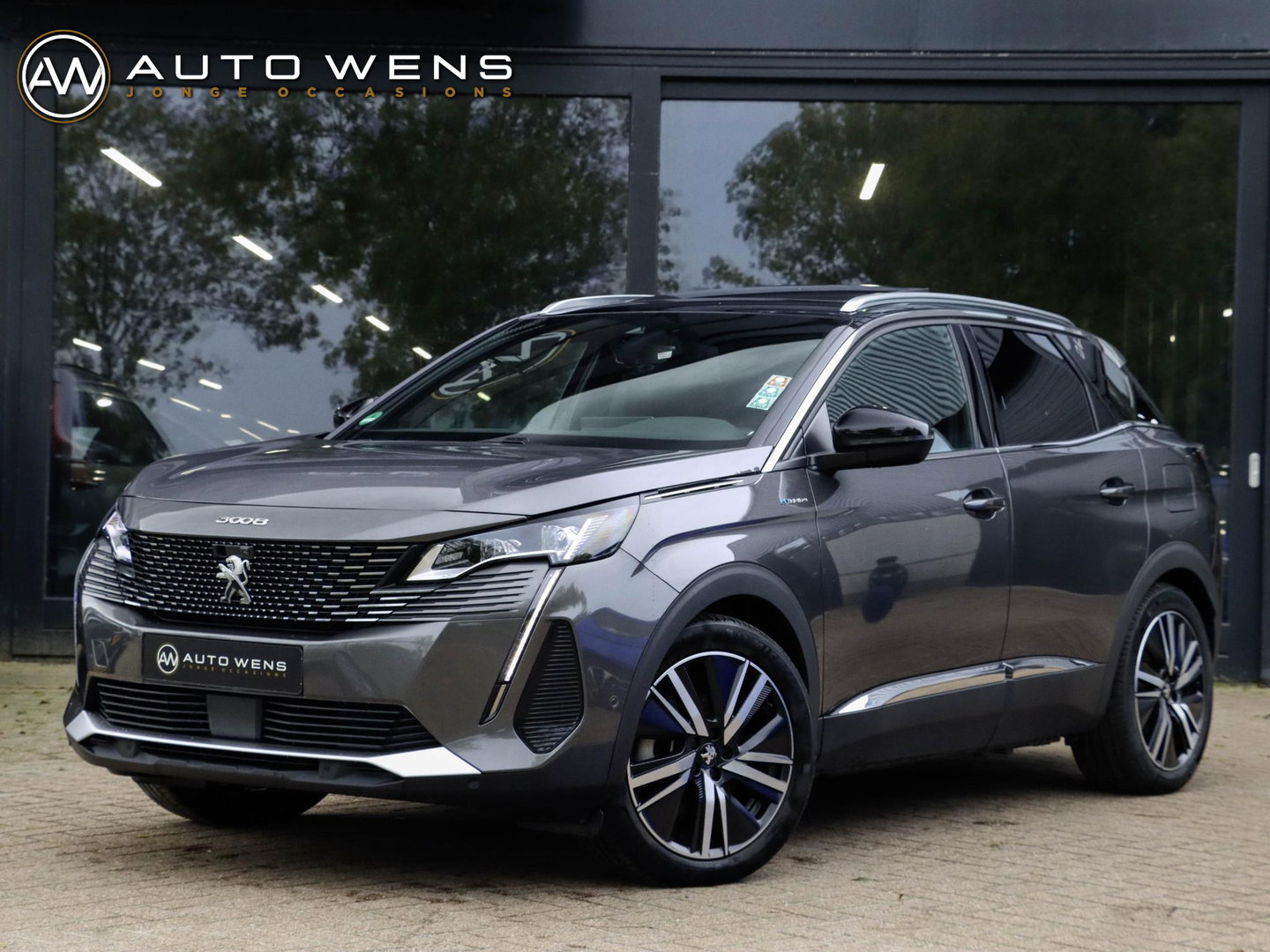 Peugeot 3008 1.6 HYbrid4 300 GT Trekhaak Focal Panodak NappaLeer SoH 95% Dealeronderhouden!