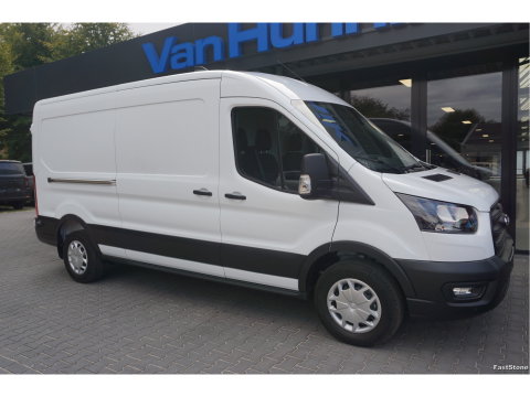 Ford Transit 350L 130PK L3H2 BPM Vrij!! Airco, Cruise, Laadruimte pakket! NR. J437*