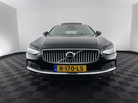 Volvo V90 2.0 T6 Plug-in hybrid AWD Ultimate Bright {SoH-96%} (INCL.BTW) Aut. *PANO | HEAD-UP | LEATHER | FULL-LED | BOWERS&WILKINS | MEMORY-PACK | CAMERA | KEYLESS | HEATED-COMFORTSEATS | BLIND-SPOT | DIGI-COCKPIT | CARPLAY | NAVI-FULLMAP | 20''ALU*