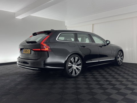 Volvo V90 2.0 T6 Plug-in hybrid AWD Ultimate Bright {SoH-96%} (INCL.BTW) Aut. *PANO | HEAD-UP | LEATHER | FULL-LED | BOWERS&WILKINS | MEMORY-PACK | CAMERA | KEYLESS | HEATED-COMFORTSEATS | BLIND-SPOT | DIGI-COCKPIT | CARPLAY | NAVI-FULLMAP | 20''ALU*