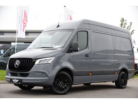 Mercedes-Benz Sprinter 319 1.9 CDI L2H2 PB Edition 360 Camera, Cruise, Carplay, 10,5'' Mbux, LED, Automaat, 190pk, Standkachel, Stoelverwarming, Uniek!