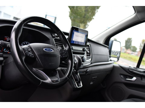 Ford Transit Custom 300 2.0 TDCI L2H1 Limited DC Adaptieve Cruise, Camera, Cruise, 2 x Schuifdeur, 130pk, Automaat, Trekhaak, Stoelverwarming, Sensoren, Uniek!