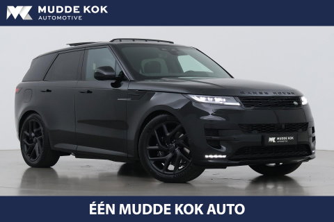Land Rover Range Rover Sport P460e Battersea Edition | Luchtvering | ClearSight | Trekhaak | Panoramadak | 360° Camera | Head-Up | Stoelventilatie | 22 Inch