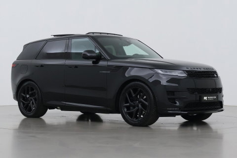 Land Rover Range Rover Sport P460e Battersea Edition | Luchtvering | ClearSight | Trekhaak | Panoramadak | 360° Camera | Head-Up | Stoelventilatie | 22 Inch