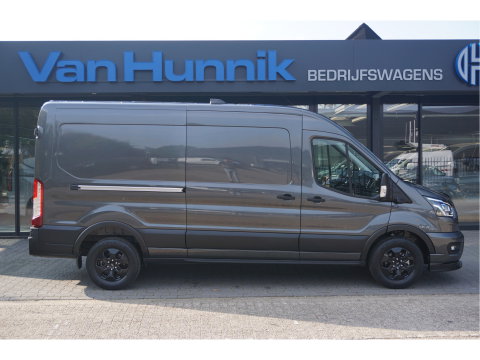 Ford Transit 350L L3H2 JWR EDITION AUT-10 RWD 165PK BPM VRIJ 3.5T Trekhaak, Navi, Adap. Cruise, 360° Cam!! NR. A197