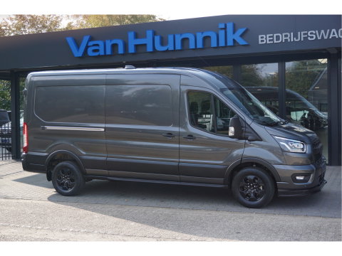 Ford Transit 350L L3H2 JWR EDITION AUT-10 RWD 165PK BPM VRIJ 3.5T Trekhaak, Navi, Adap. Cruise, 360° Cam!! NR. A197