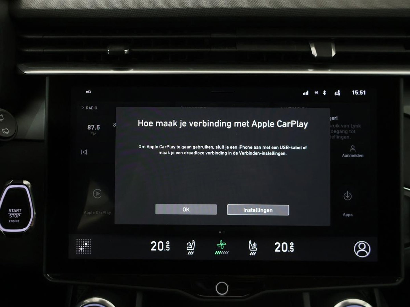 Lynk & Co 01 1.5 | Panoramadak | Adaptive cruise | Trekhaak | Memory | Infinity Sound | Stoelverwarming | Camera | Park assist | Carplay | Climate control