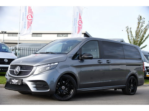 Mercedes-Benz V-Klasse 300d Lang DC AMG Edition 360 Camera, Cruise, Carplay, LED, Leder, Stoelverwarming, Trekhaak, 2 x Schuifdeur, Uniek!