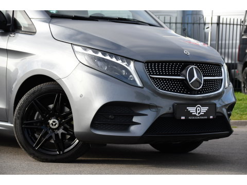 Mercedes-Benz V-Klasse 300d Lang DC AMG Edition 360 Camera, Cruise, Carplay, LED, Leder, Stoelverwarming, Trekhaak, 2 x Schuifdeur, Uniek!