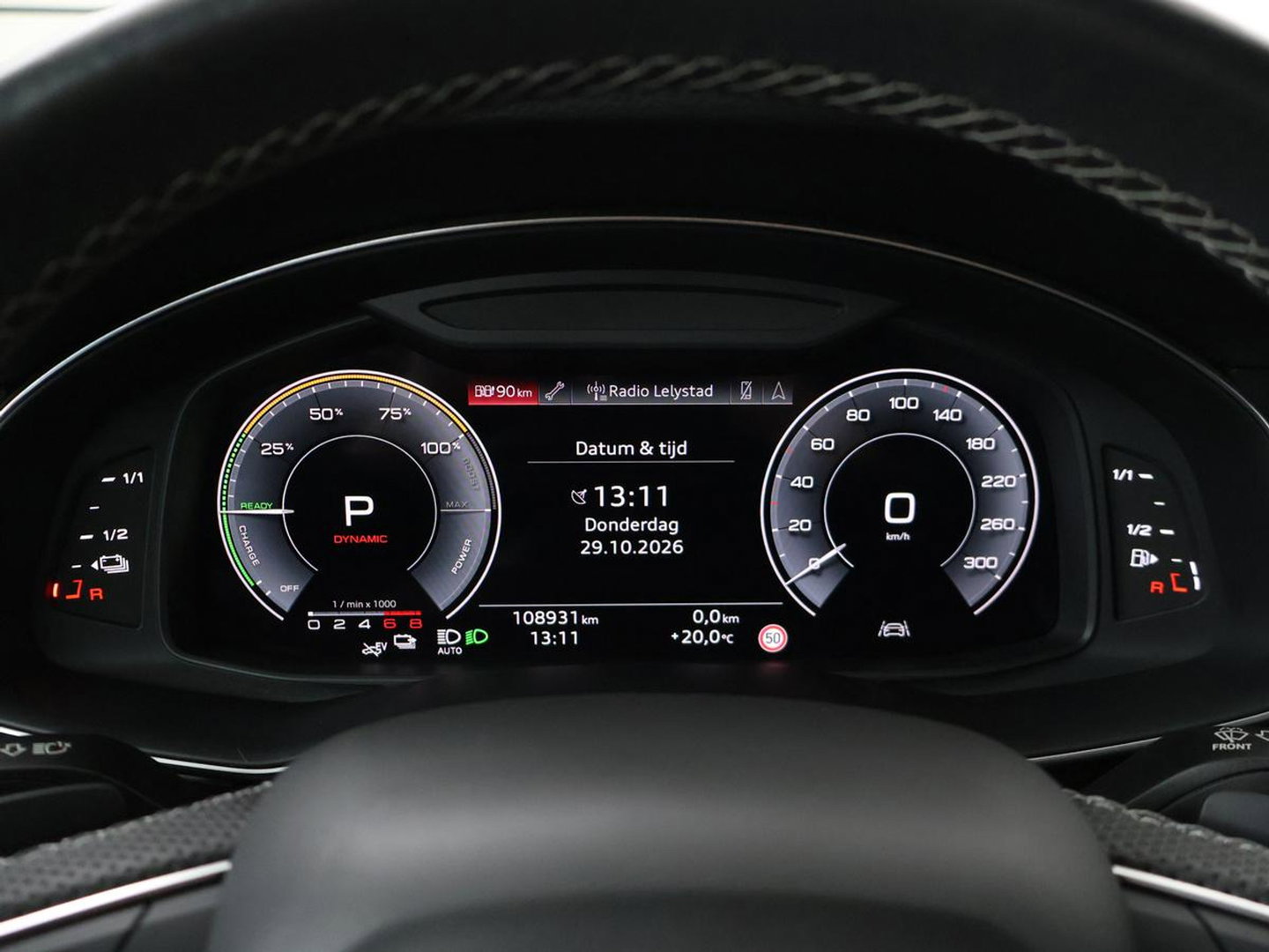 Audi Q8 60 TFSI e quattro Pro Line S Competition | SOH 79,5% | Cruise control | Memory | Stoelverwarming | 360 camera | Navigatie | Carplay | Climate control