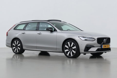 Volvo V90 T6 Ultra Dark | Panoramadak | Trekhaak | 360-camera | Head-Up | Harman/Kardon