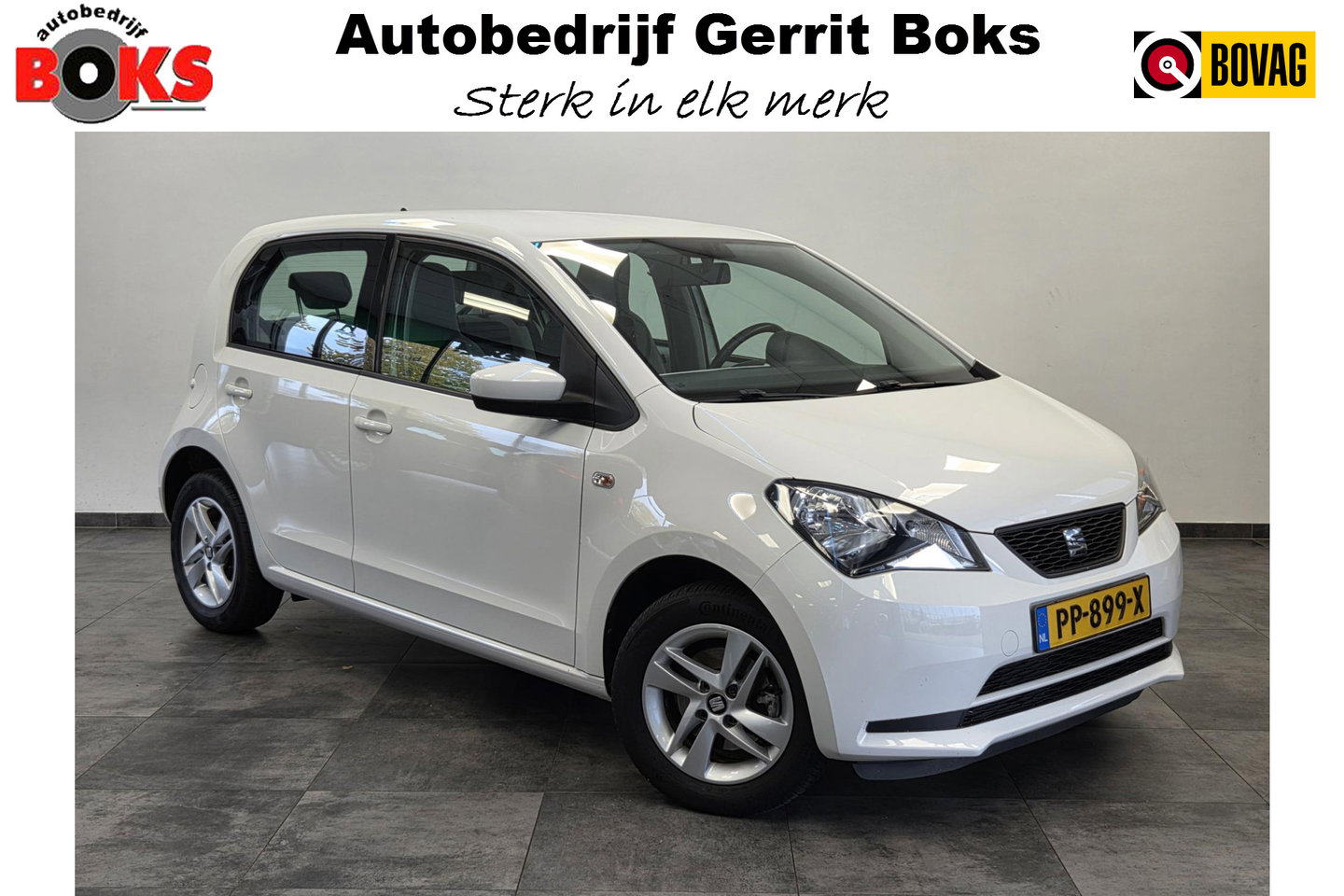 SEAT Mii 1.0 Style 5Deurs Airco 14"LM Leerp.