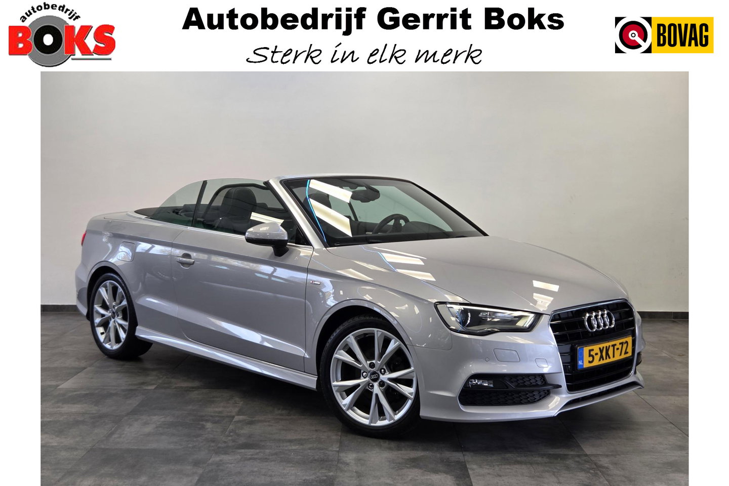 Audi A3 Cabriolet 1.4 TFSI CoD S Line Navi Leer Xenon 18'lmv Cruise Control