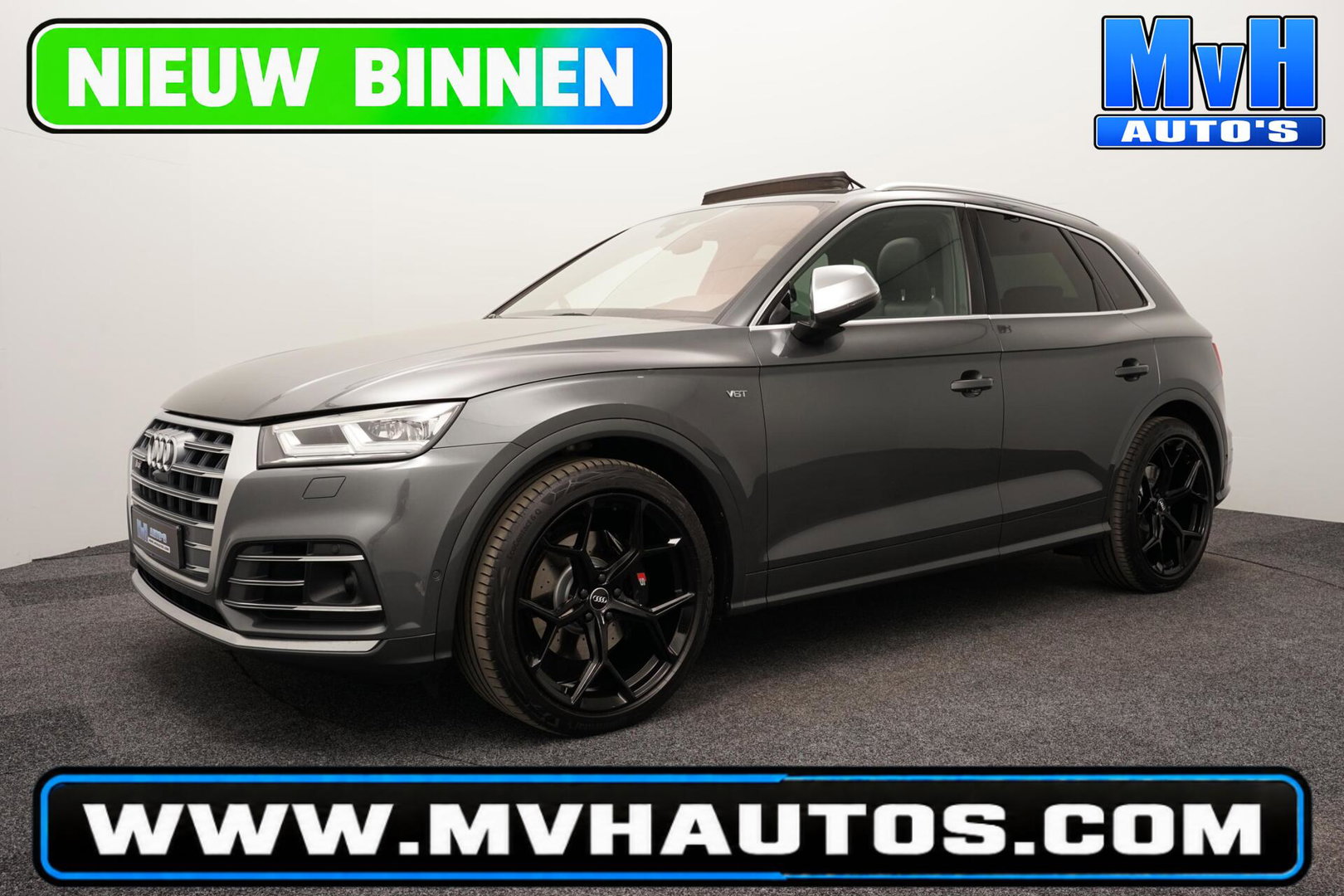 Audi SQ5 3.0 TFSI ABT quattro|425PK|PANO|LUCHTVER|B&O|MATRIX