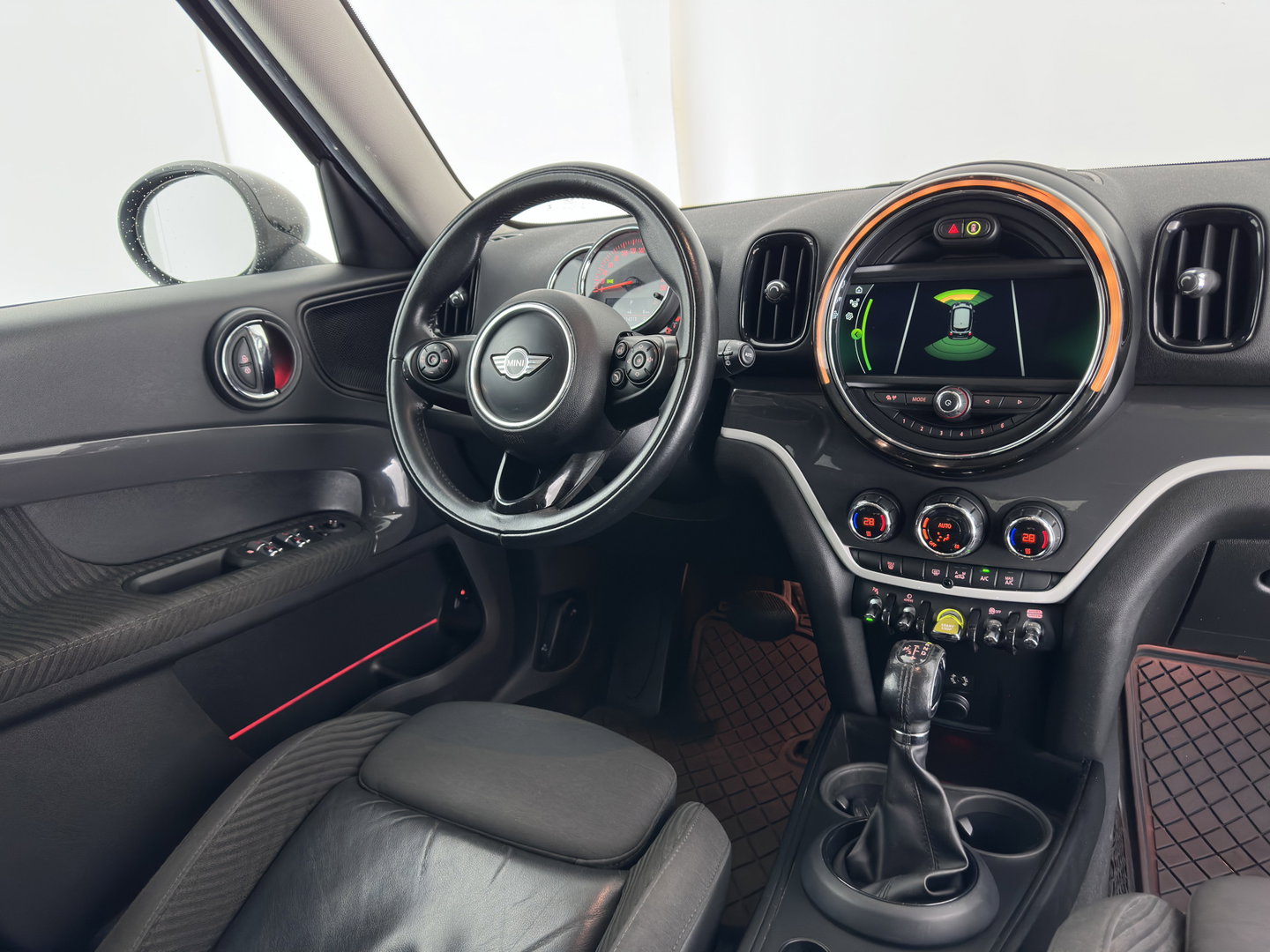 MINI Countryman 1.5 Cooper S E ALL4 (Plug-in) Aut. *LEATHER-FABRIC | FULL-LED | SPORT-SEATS | AMBIENT-LIGHT | KEYLESS | PRIVACY-GLASS | NAVI-FULLMAP | ECC | PDC | CRUISE | 18''ALU*
