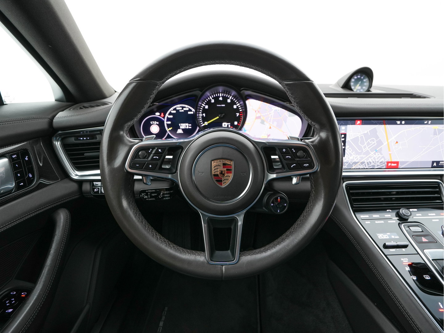 Porsche Panamera 2.9 4 E-Hybrid (Plug-in) {SoH-99%) Aut. *SPORT-CHRONO | LEATHER | BOSE-AUDIO |  FULL-LED | SOFTCLOSE | ADAPTIVE-CRUISE | BLINDSPOT | MEMORY-PACK | HEATED-SPORTSEATS | CARBON | CAMERA | DIGI-COCKPIT | PRIVACY-GLASS | 20''ALU*