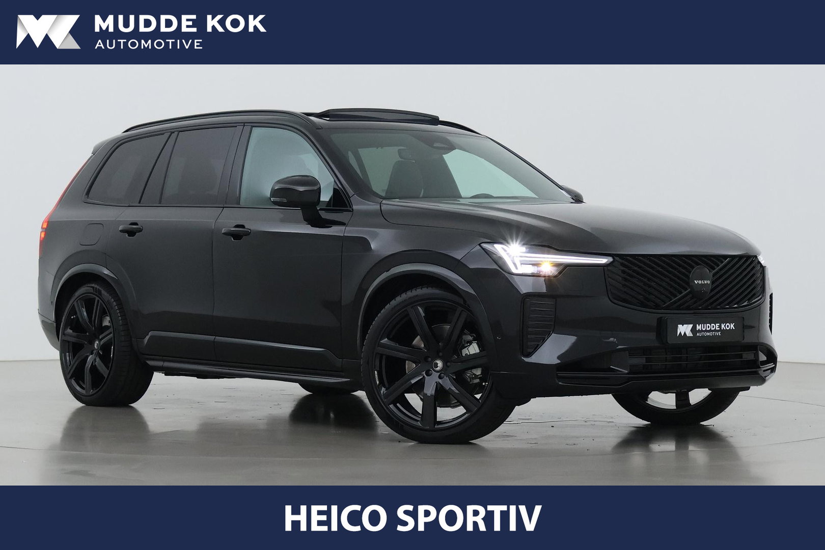 Volvo XC90 T8 Ultra Black Edition | HEICO 22 inch | Luchtvering | Bowers & Wilkins | Stoelventilatie | Trekhaak