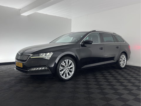 Škoda Superb Combi 1.4 TSI iV Business Edition Plus (Plug-in) (INCL.BTW) Aut. *FULL-LED | DIGI-COCKPIT | ADAPTIVE-CRUISE | BLIND-SPOT | MEMORY-PACK | CARPLAY | CAMERA | HEATED-COMFORTSEATS | NAVI-FULLMAP | AMBIENT-LIGHT | PRIVACY-GLASS | SHIFT-PADDLES |