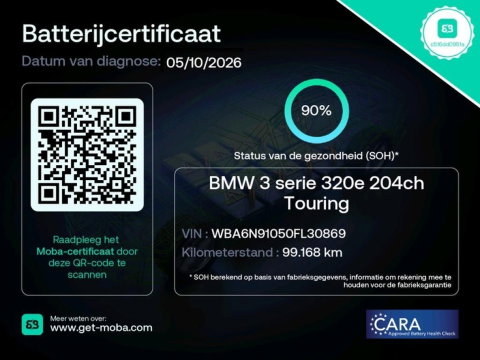 BMW 3 Serie Touring 320e M-SPORT/ LEER/ ADAPTIVE CRUISE/ LASER LED/ HiFi AUDIO/ SHADOWLINE/ SOH 90%