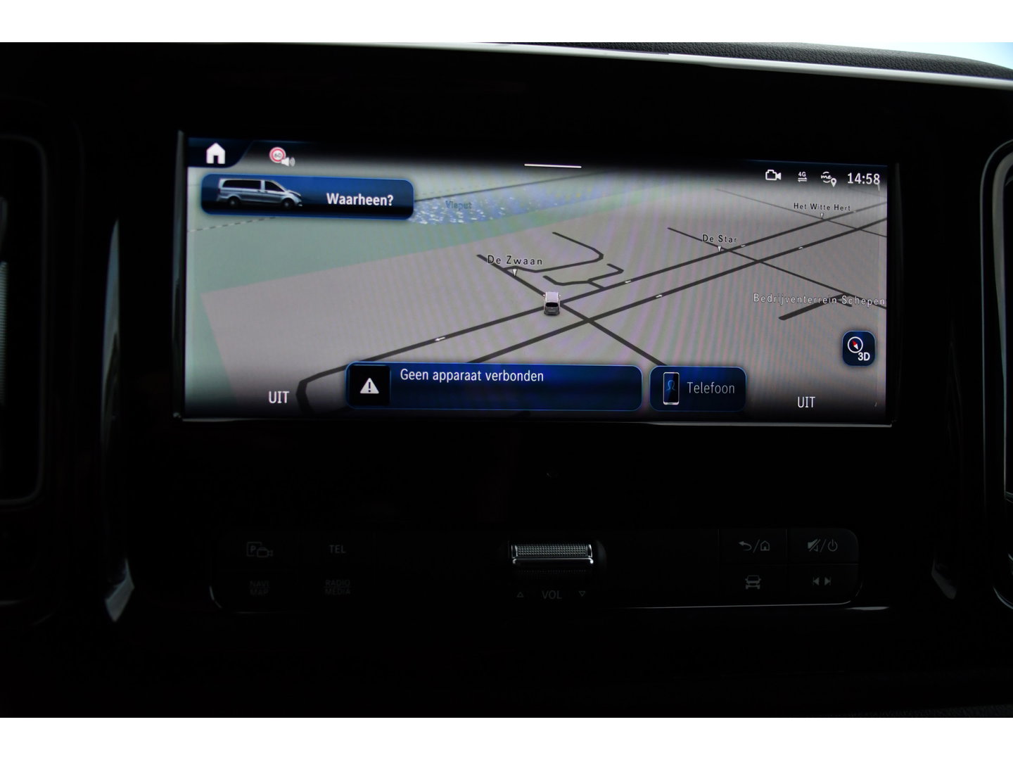 Mercedes-Benz Vito 116 CDI L3 4matic PB Edition Adaptieve Cruise, Camera, Carplay, LED, 4x4, Trekhaak, NAVI, Mbux, Automaat, 164pk, Keyless, Uniek!