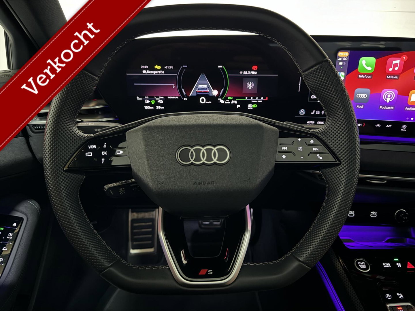 Audi A5 Avant 2.0 e-hybrid Quattro S-Line Pano 360° RS-Seats Passenger display