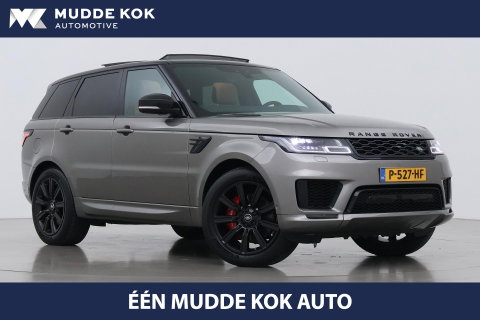 Land Rover Range Rover Sport P400e HSE | Luchtvering | Black Pack | Meridian | 360° Camera | Panoramadak | Ventilatiestoelen | Keyless | 21 Inch