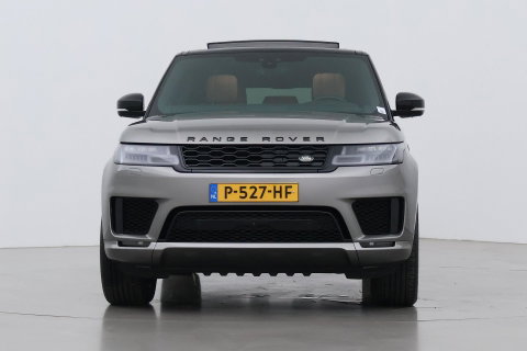 Land Rover Range Rover Sport P400e HSE | Luchtvering | Black Pack | Meridian | 360° Camera | Panoramadak | Ventilatiestoelen | Keyless | 21 Inch