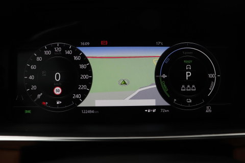Land Rover Range Rover Sport P400e HSE | Luchtvering | Black Pack | Meridian | 360° Camera | Panoramadak | Ventilatiestoelen | Keyless | 21 Inch