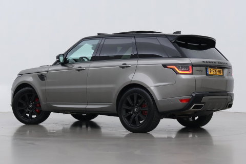 Land Rover Range Rover Sport P400e HSE | Luchtvering | Black Pack | Meridian | 360° Camera | Panoramadak | Ventilatiestoelen | Keyless | 21 Inch