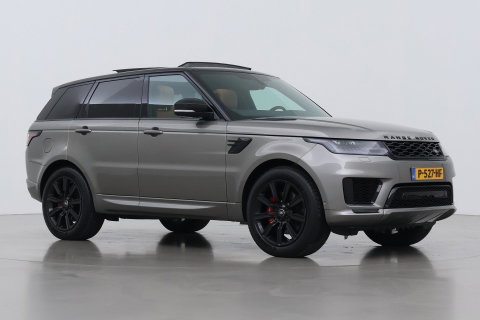 Land Rover Range Rover Sport P400e HSE | Luchtvering | Black Pack | Meridian | 360° Camera | Panoramadak | Ventilatiestoelen | Keyless | 21 Inch