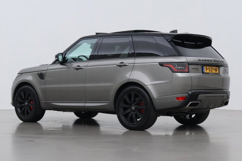 Land Rover Range Rover Sport P400e HSE | Luchtvering | Black Pack | Meridian | 360° Camera | Panoramadak | Ventilatiestoelen | Keyless | 21 Inch