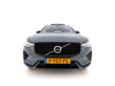 Volvo XC60 2.0 T6 Plug-in hybrid AWD Plus Bright (Plug-in) {SoH-96%} (INCL.BTW) *PANO | HEAD-UP | LEATHER-FABRIC | FULL-LED | MEMORY-PACK | HARMAN/KARDON-AUDIO | TOP-VIEW | HEATED-CONTOURSEATS | DIGI-COCKPIT | NAVI-FULLMAP | PRIVACYGLASS | 21''ALU | TOWBAR*