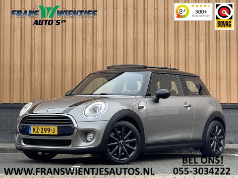 MINI 3-deurs 1.5 Cooper Serious Business | Panoramadak | Cruise Control | Parkeersensoren Achter | Keyless Entry/Go | Bluetooth | Navigatie | Airconditioning |