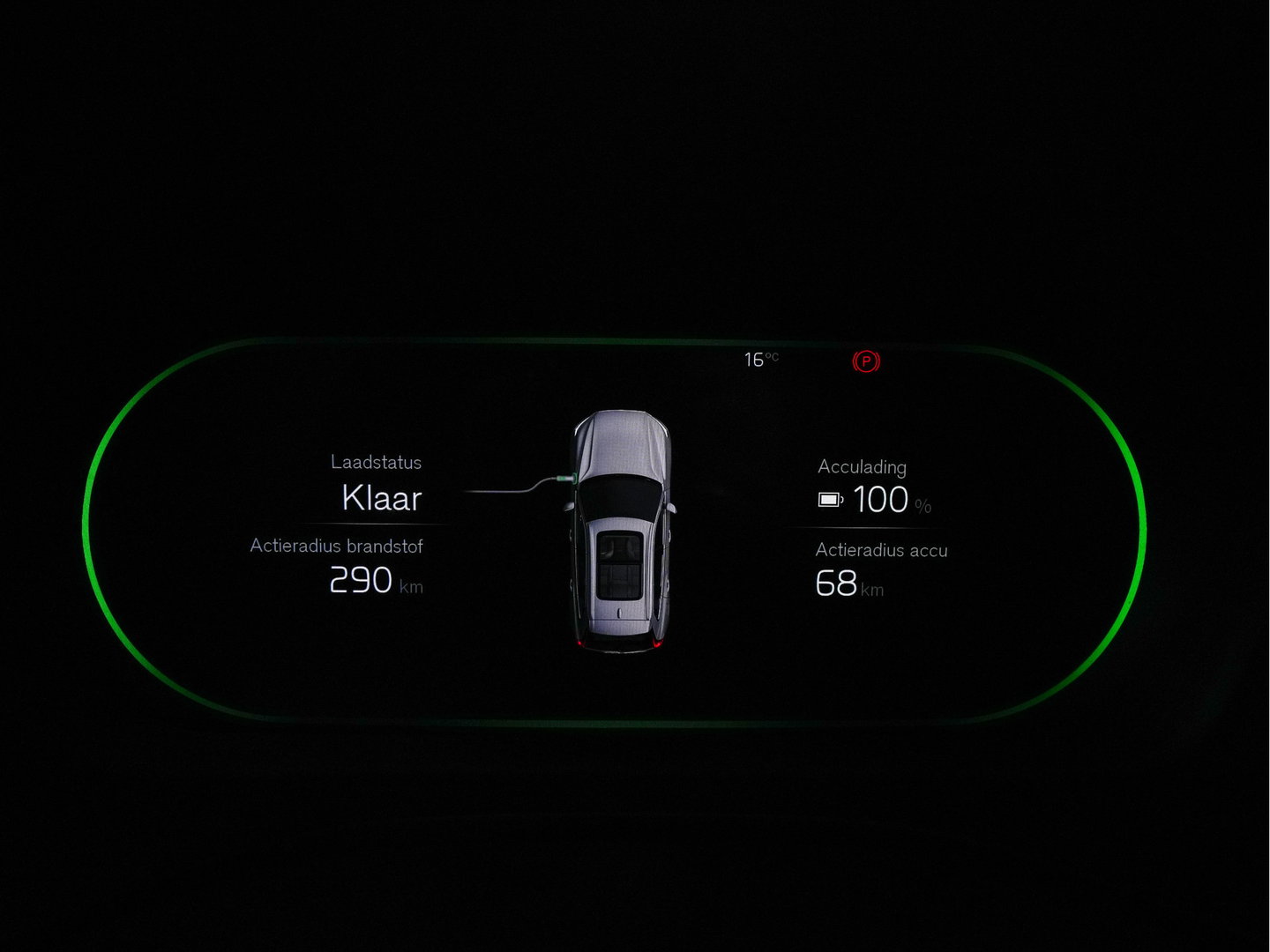Volvo XC60 2.0 T6 Plug-in hybrid AWD Plus Bright (Plug-in) {SoH-96%} (INCL.BTW) *PANO | HEAD-UP | LEATHER-FABRIC | FULL-LED | MEMORY-PACK | HARMAN/KARDON-AUDIO | TOP-VIEW | HEATED-CONTOURSEATS | DIGI-COCKPIT | NAVI-FULLMAP | PRIVACYGLASS | 21''ALU | TOWBAR*