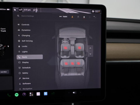 Tesla Model 3 Long Range AWD 75 kWh | SOH 90,7% | Panoramadak | Leder | Memory | Stoelverwarming | Camera | Park assist | Climate control