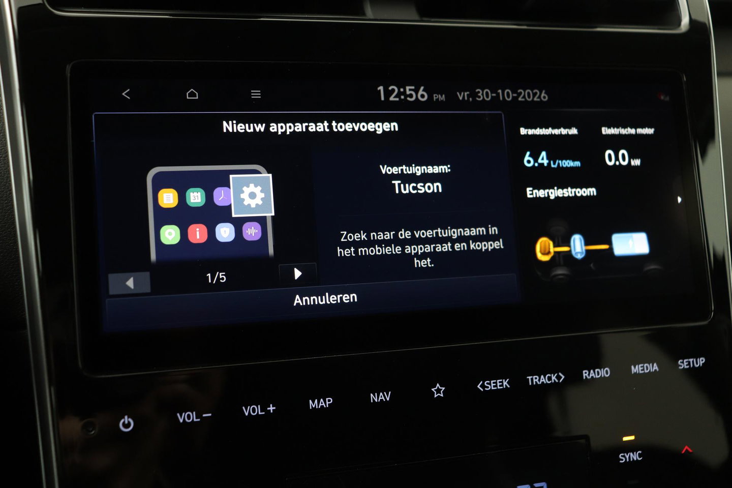 Hyundai TUCSON Hybrid 1.6 T-GDI HEV Comfort | Krell Audio | Leder | Stoelverwarming + Ventilatie | 19 inch