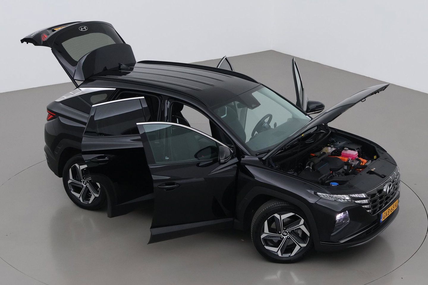 Hyundai TUCSON Hybrid 1.6 T-GDI HEV Comfort | Krell Audio | Leder | Stoelverwarming + Ventilatie | 19 inch