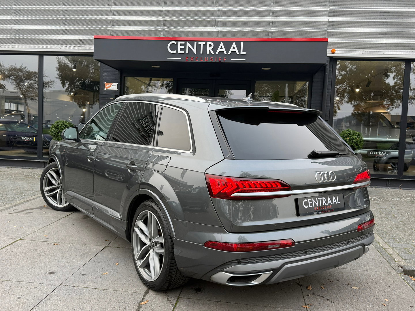 Audi Q7 55 TFSI e quattro S-Line NL-Auto|B&O|RS-zetels|Memory|ACC|Matrix|Camera|Luchtvering