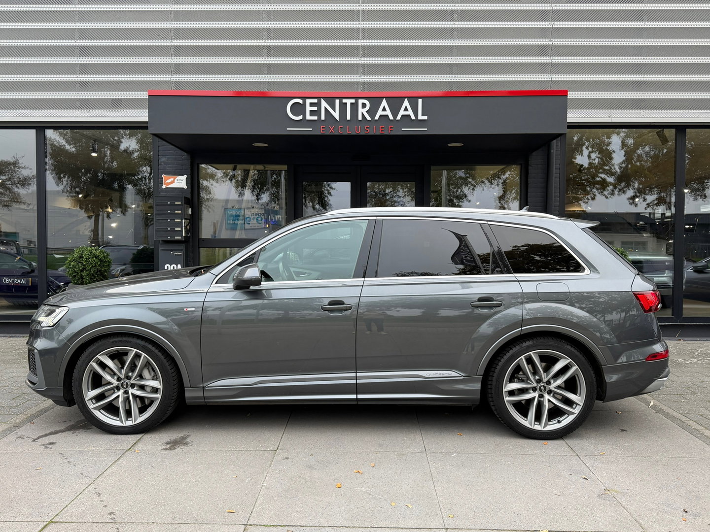 Audi Q7 55 TFSI e quattro S-Line NL-Auto|B&O|RS-zetels|Memory|ACC|Matrix|Camera|Luchtvering