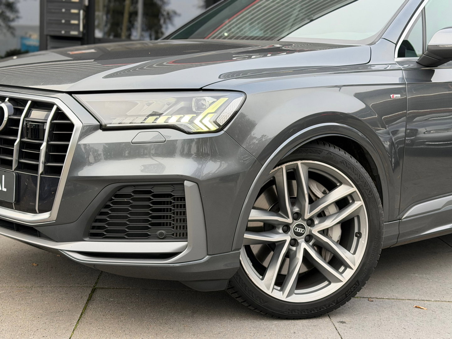 Audi Q7 55 TFSI e quattro S-Line NL-Auto|B&O|RS-zetels|Memory|ACC|Matrix|Camera|Luchtvering