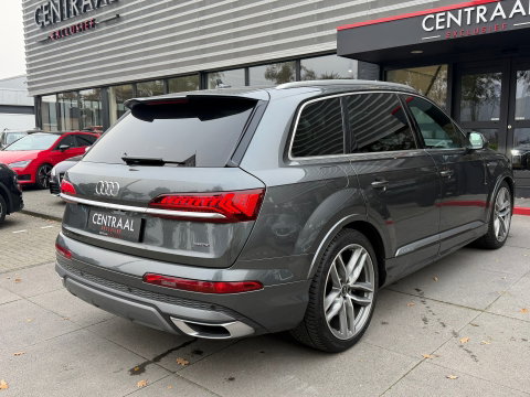 Audi Q7 55 TFSI e quattro S-Line NL-Auto|B&O|RS-zetels|Memory|ACC|Matrix|Camera|Luchtvering