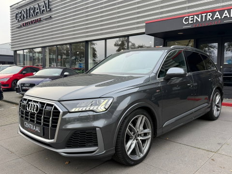 Audi Q7 55 TFSI e quattro S-Line NL-Auto|B&O|RS-zetels|Memory|ACC|Matrix|Camera|Luchtvering