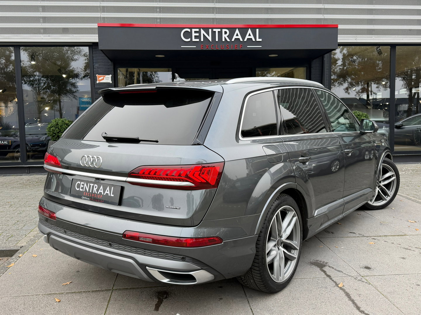 Audi Q7 55 TFSI e quattro S-Line NL-Auto|B&O|RS-zetels|Memory|ACC|Matrix|Camera|Luchtvering