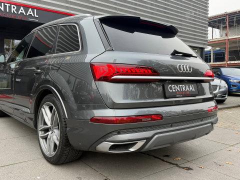 Audi Q7 55 TFSI e quattro S-Line NL-Auto|B&O|RS-zetels|Memory|ACC|Matrix|Camera|Luchtvering