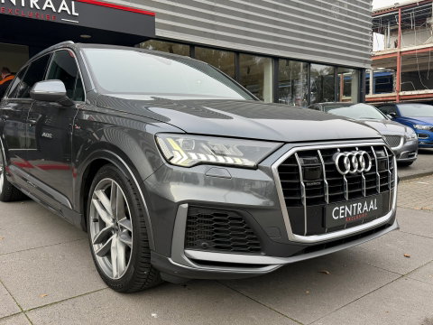 Audi Q7 55 TFSI e quattro S-Line NL-Auto|B&O|RS-zetels|Memory|ACC|Matrix|Camera|Luchtvering