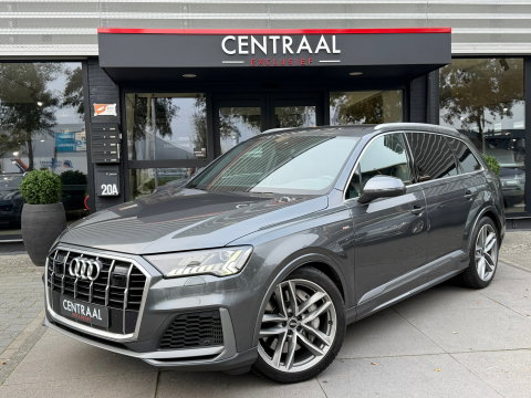 Audi Q7 55 TFSI e quattro S-Line NL-Auto|B&O|RS-zetels|Memory|ACC|Matrix|Camera|Luchtvering