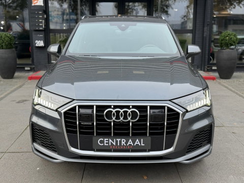 Audi Q7 55 TFSI e quattro S-Line NL-Auto|B&O|RS-zetels|Memory|ACC|Matrix|Camera|Luchtvering