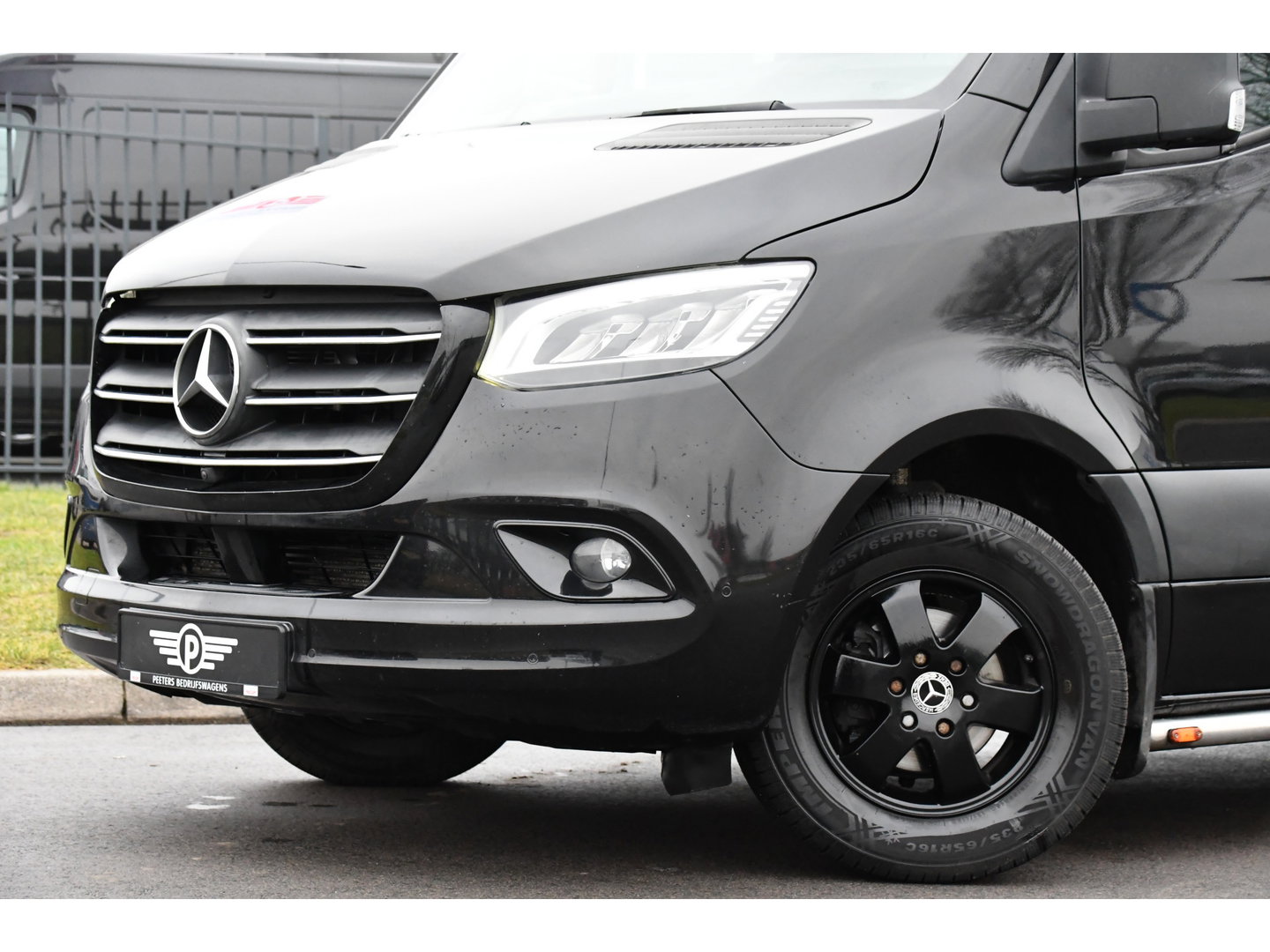 Mercedes-Benz Sprinter 314 2.2 CDI L2H1 Black Edition Cruise, Camera, Carplay, LED, 10,5'' Mbux, Stoelverwarming, Automaat,  Leder, Trekhaak, Uniek!